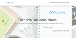 Desktop Screenshot of dripwave.com